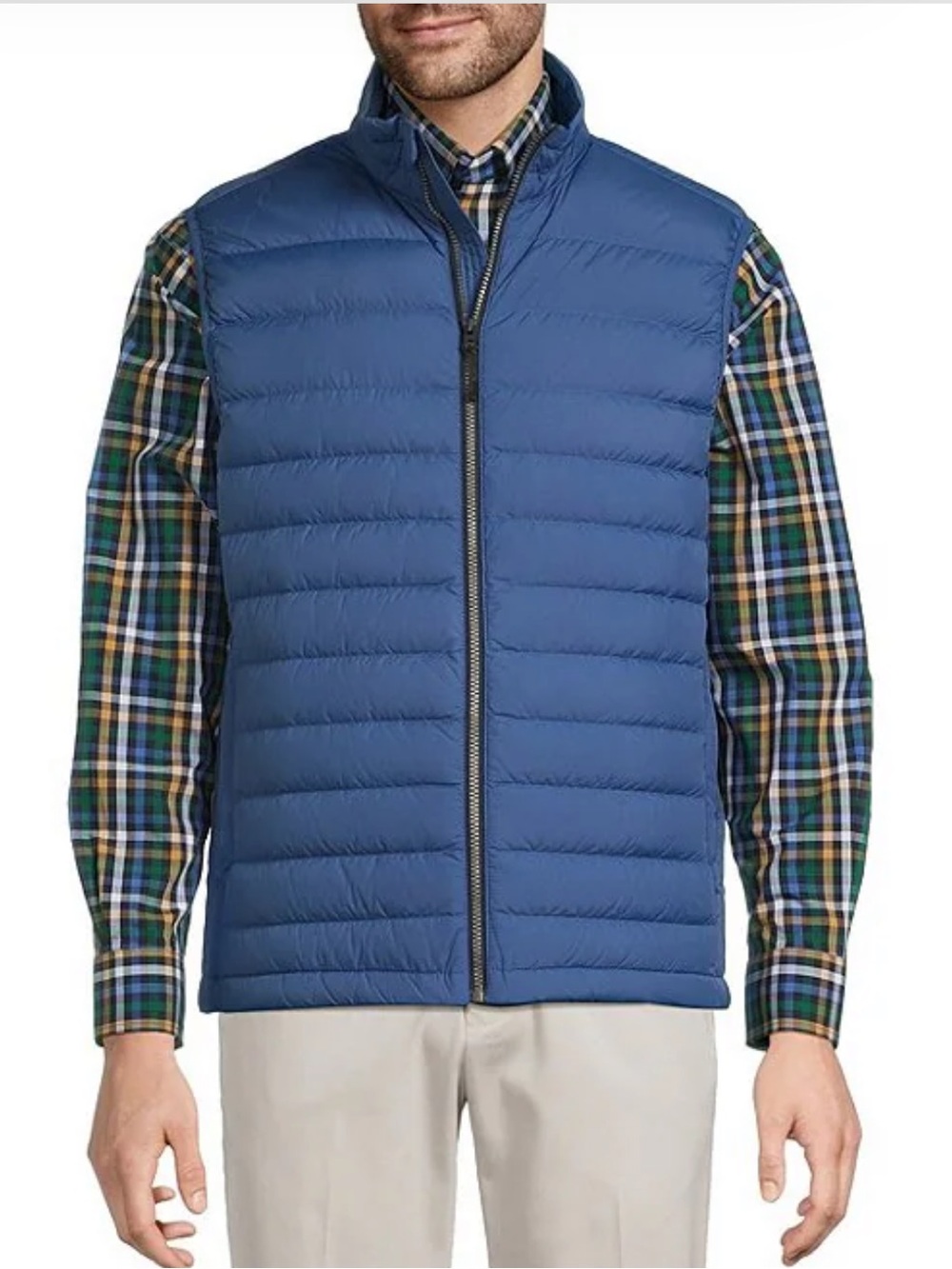 NWT Roundtree & Yorke Everyday Excursion Down Puffer Vest Blue Sz XL